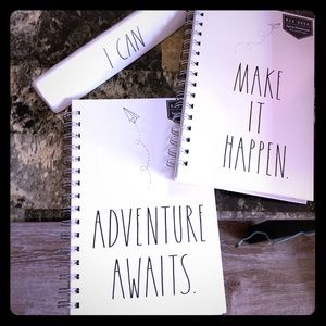rae dunn new office planner notebook set